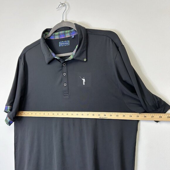 William Murray Classic Golf Polo Mens Size XXL Black - Picture 4 of 8